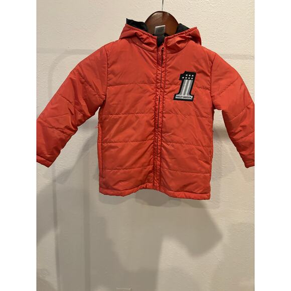 Harley-Davidson® Little Boys' Packable Pocket Puffer Jacket Sz 4 - Picture 2 of 4
